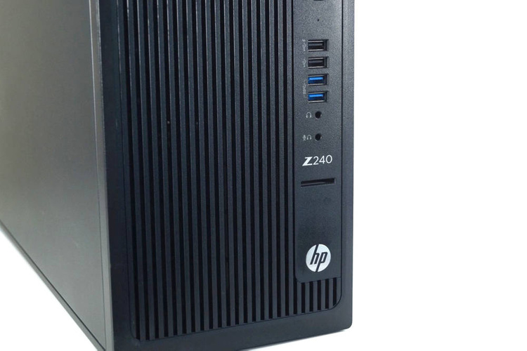 HP WorkStation Z240 Tower E3-1225v5 3.3GHz 16GB 480GB SSD GTX 1650