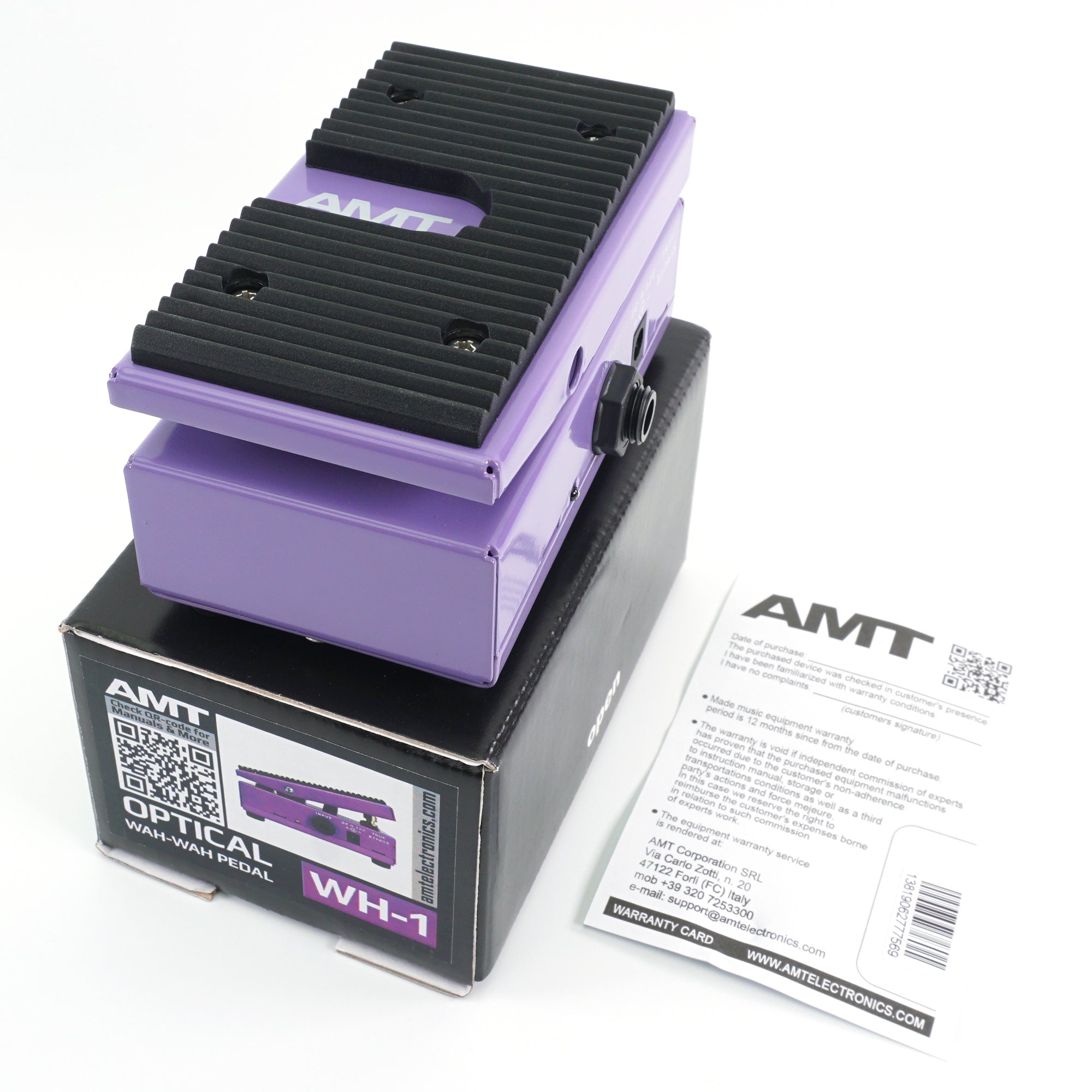 AMT WH-1 — Optical WAH-WAH pedal for guitar — the best price – AMT
