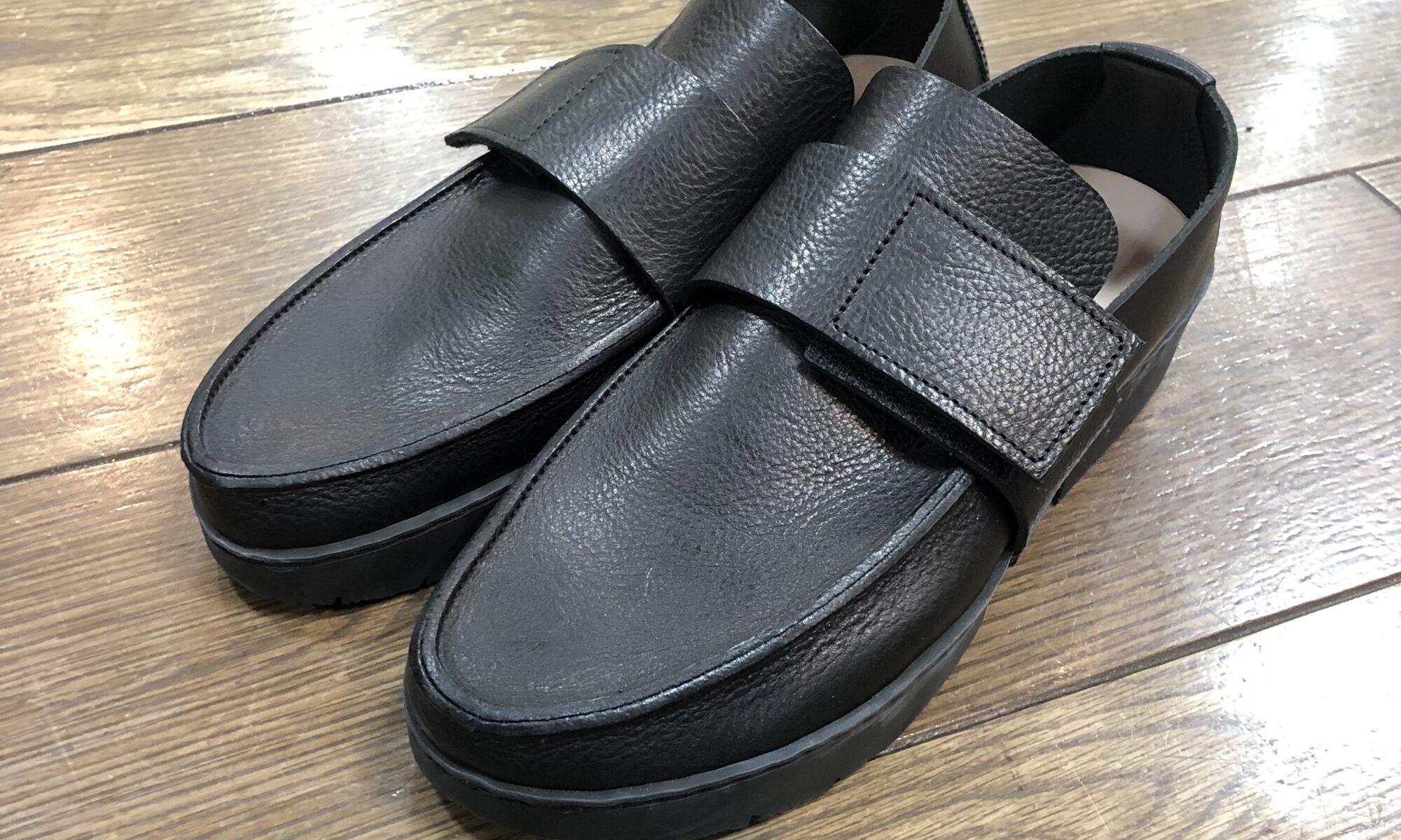 trippen トリッペン レザー ベルクロ ローファーシューズ SPORT CASUAL