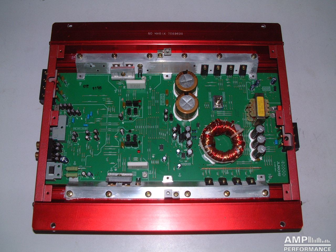 Sony XM-1002HX - AMP Performance