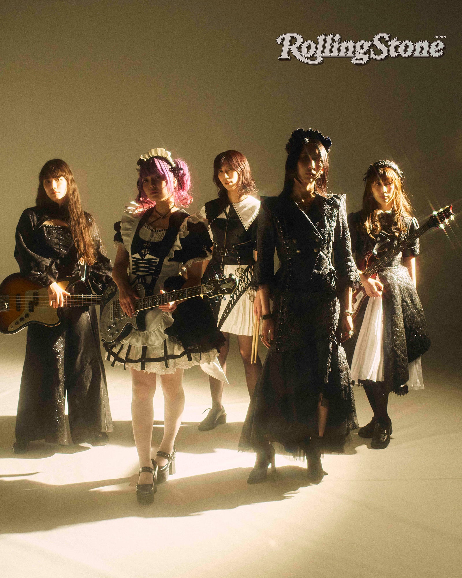 BAND-MAID Rolling Stone Japan Magazine Special Edition Back Cover