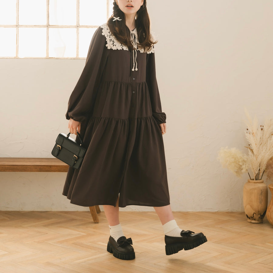 リボンティアードワンピース – amr.