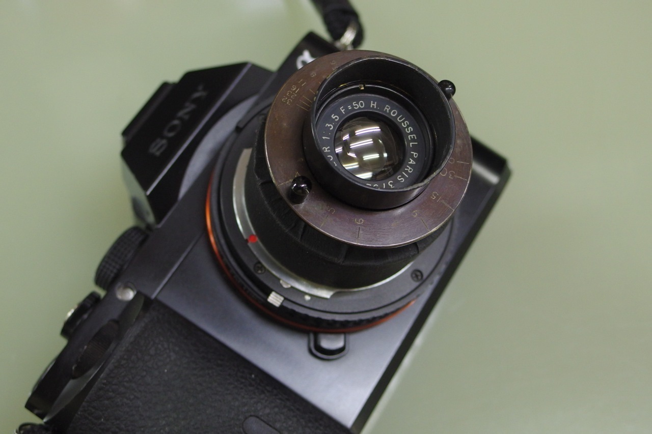 第十八號 H.ROUSSEL PARIS STYLOR 1:3.5 F=50: 少年☆レンズ