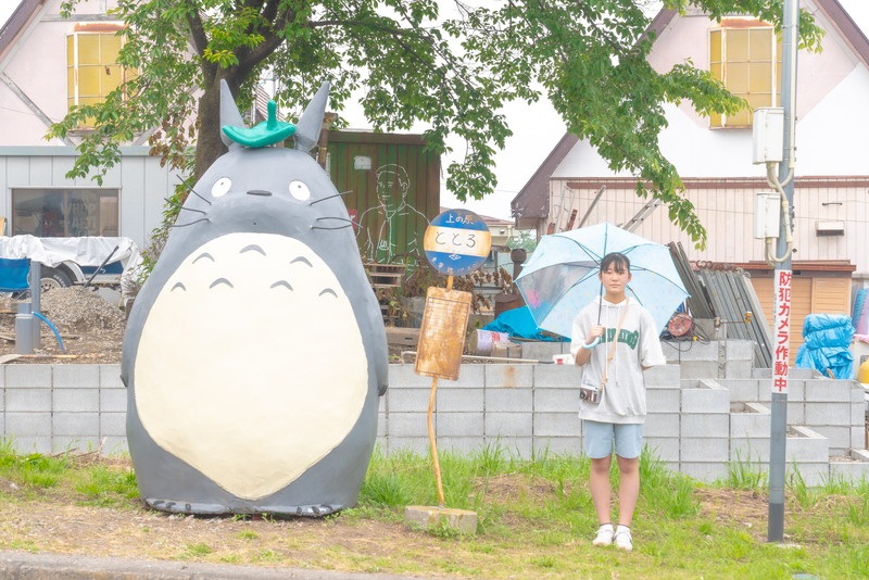 トトロのバス停｜群馬・伊香保観光｜群馬で見れるジブリ映画のワン