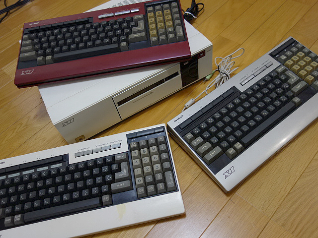 シャープ X1(CZ-800C) 3台目ホワイト 1982年 メンテナンス編 2日目