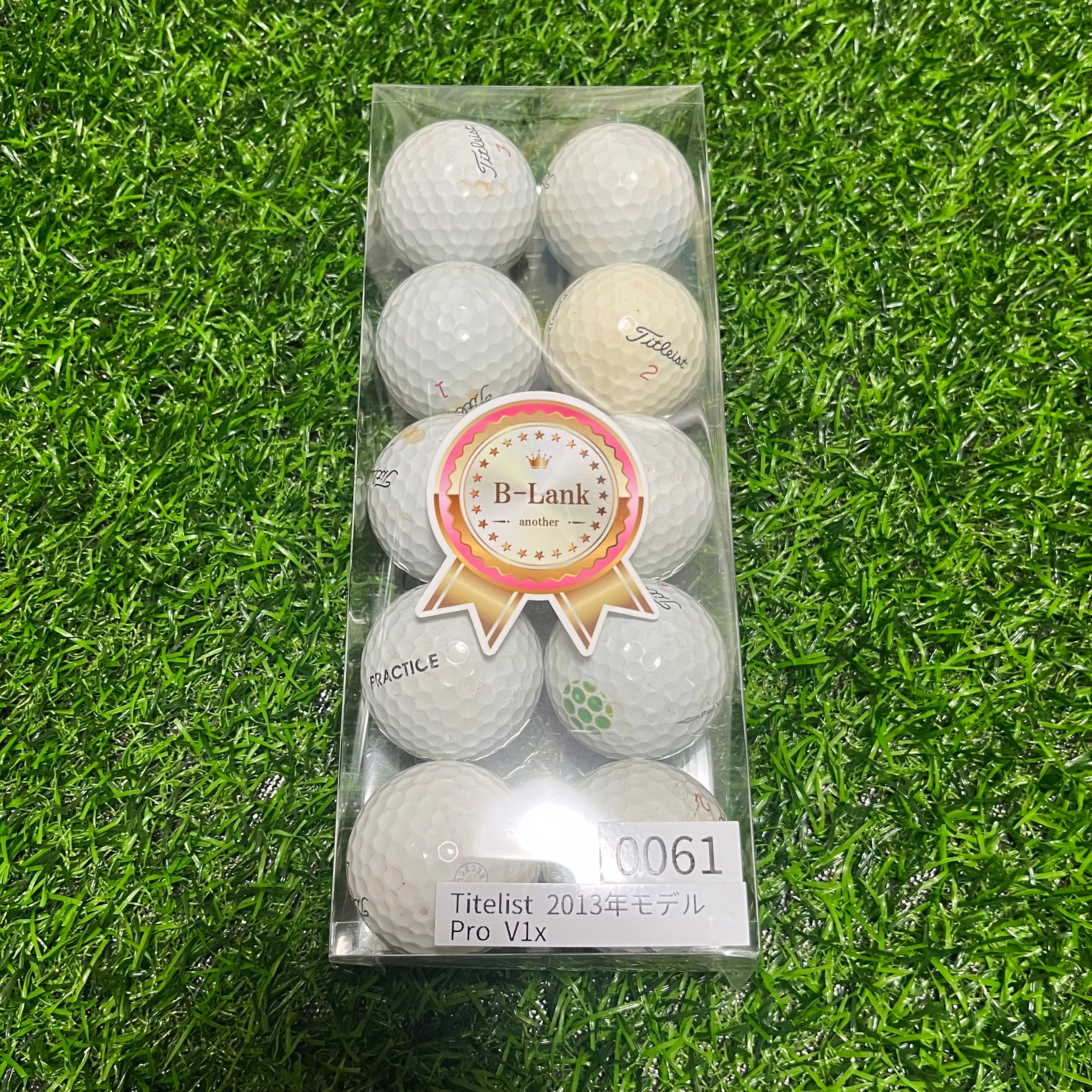 タイトリスト 2013年モデル Pro V1x【ロストボール B-Lank】 – ゴルフ