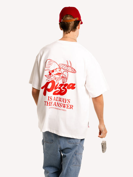 Pizza Is Always The Answer T-Shirt – AnotherCottonLab