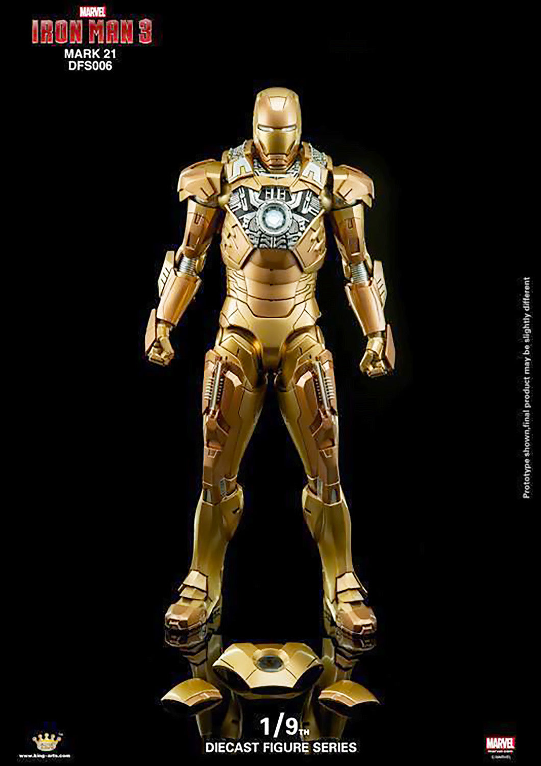 IRON MAN MARK XXI - MARK 21 MIDAS 1/9 SCALE - DFS006 – Anotoys