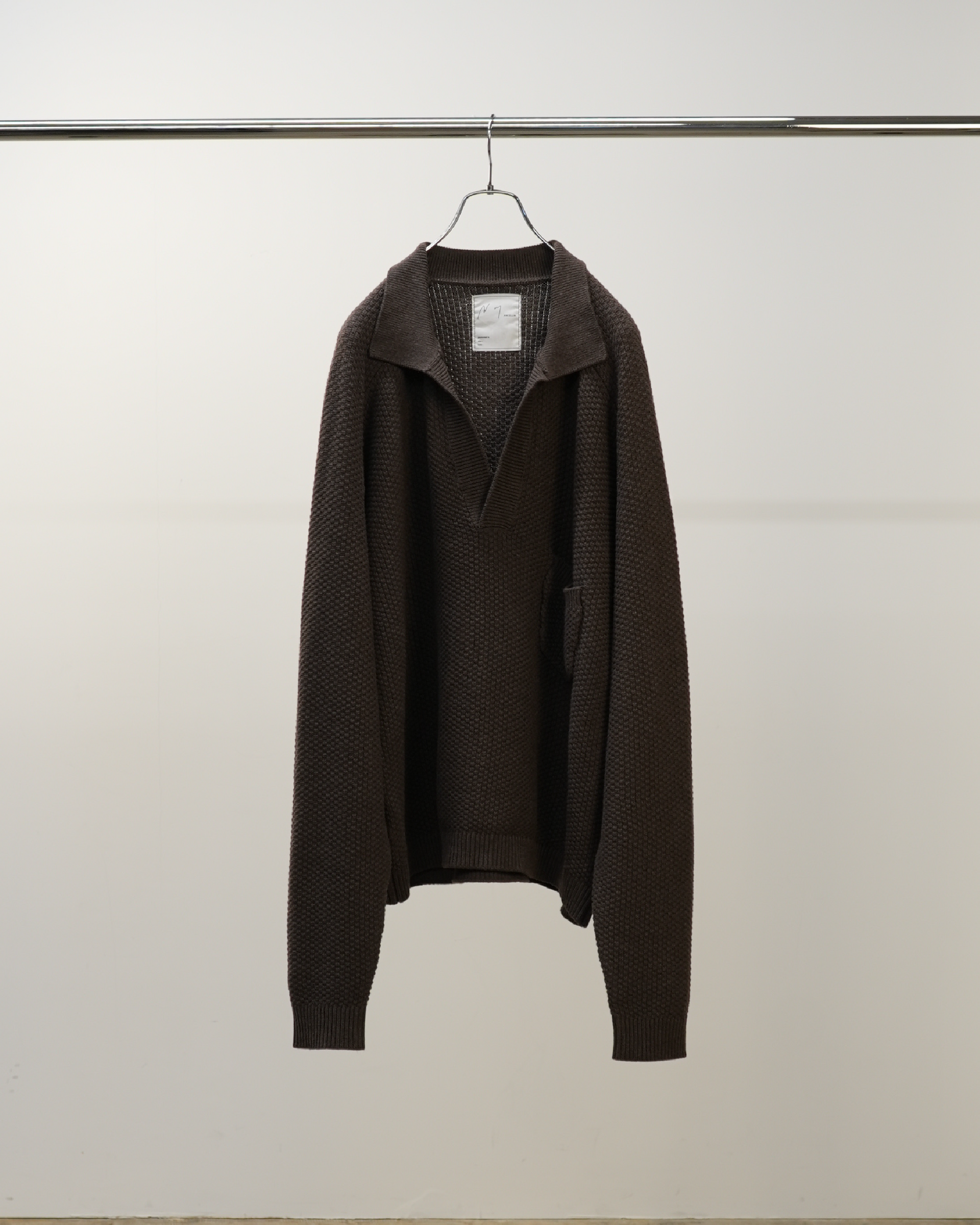 SKIPPER KNIT(BROWN) – ANCELLM