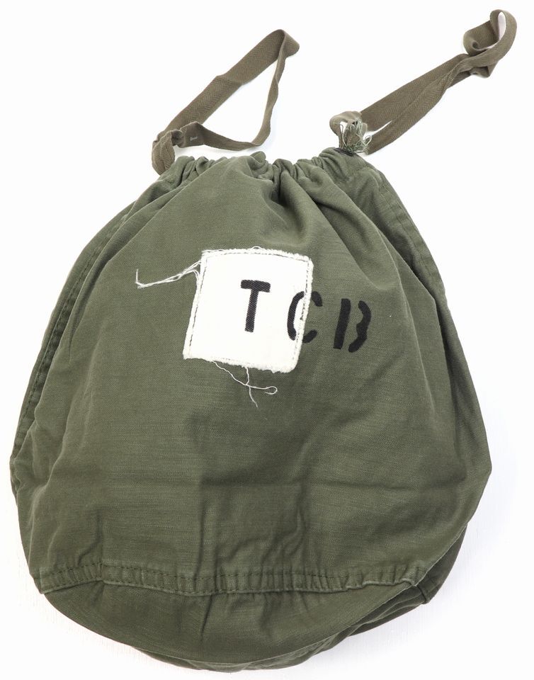 TCB jeans/TCBジーンズ」US ARMYパーソナルエフェクトバッグ【オリーブ