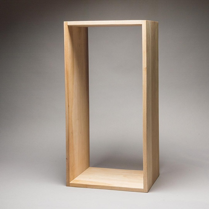 ゼロステージL アンティーク調 展示台 木製 通販