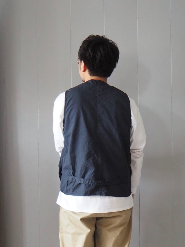 allinone(オールインワン) BAGGAROO vest VENTILE COTTON ネイビー