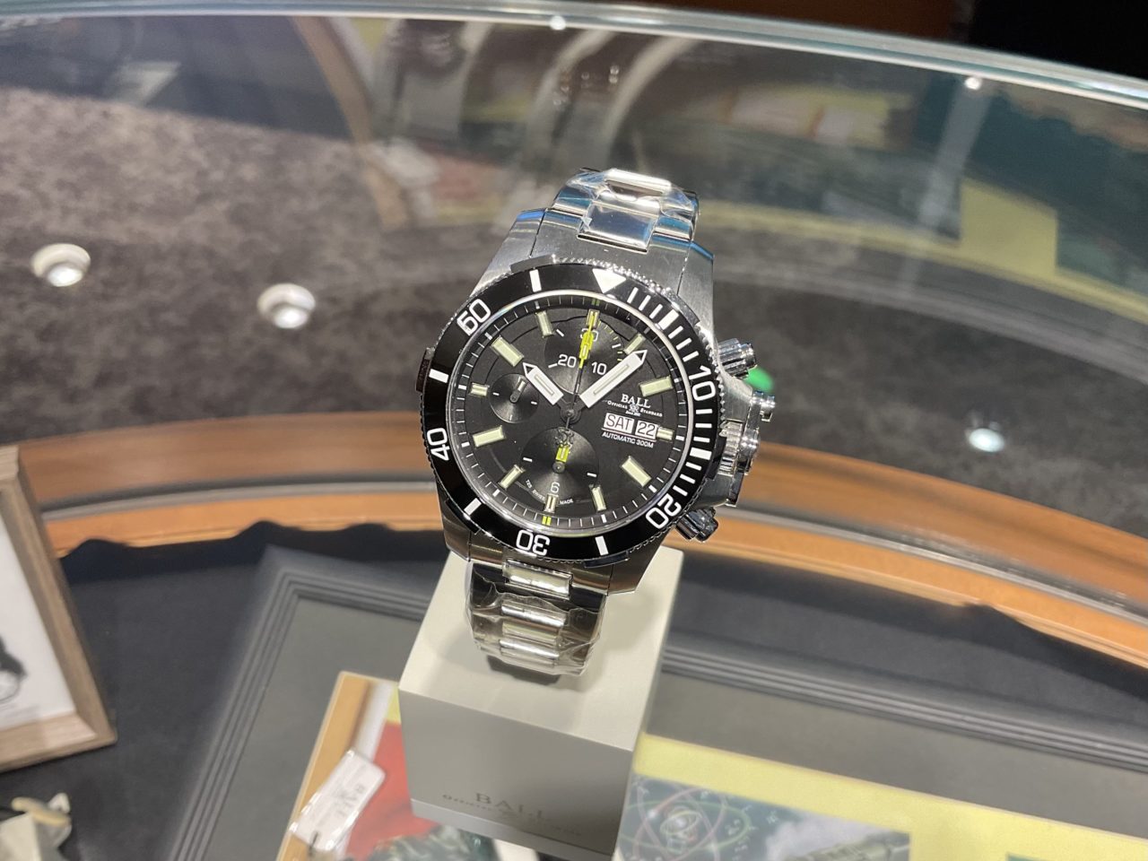 最強タフネスのクロノグラフ！SUBMARINE WARFARE CHRONOGRAPH CERAMIC