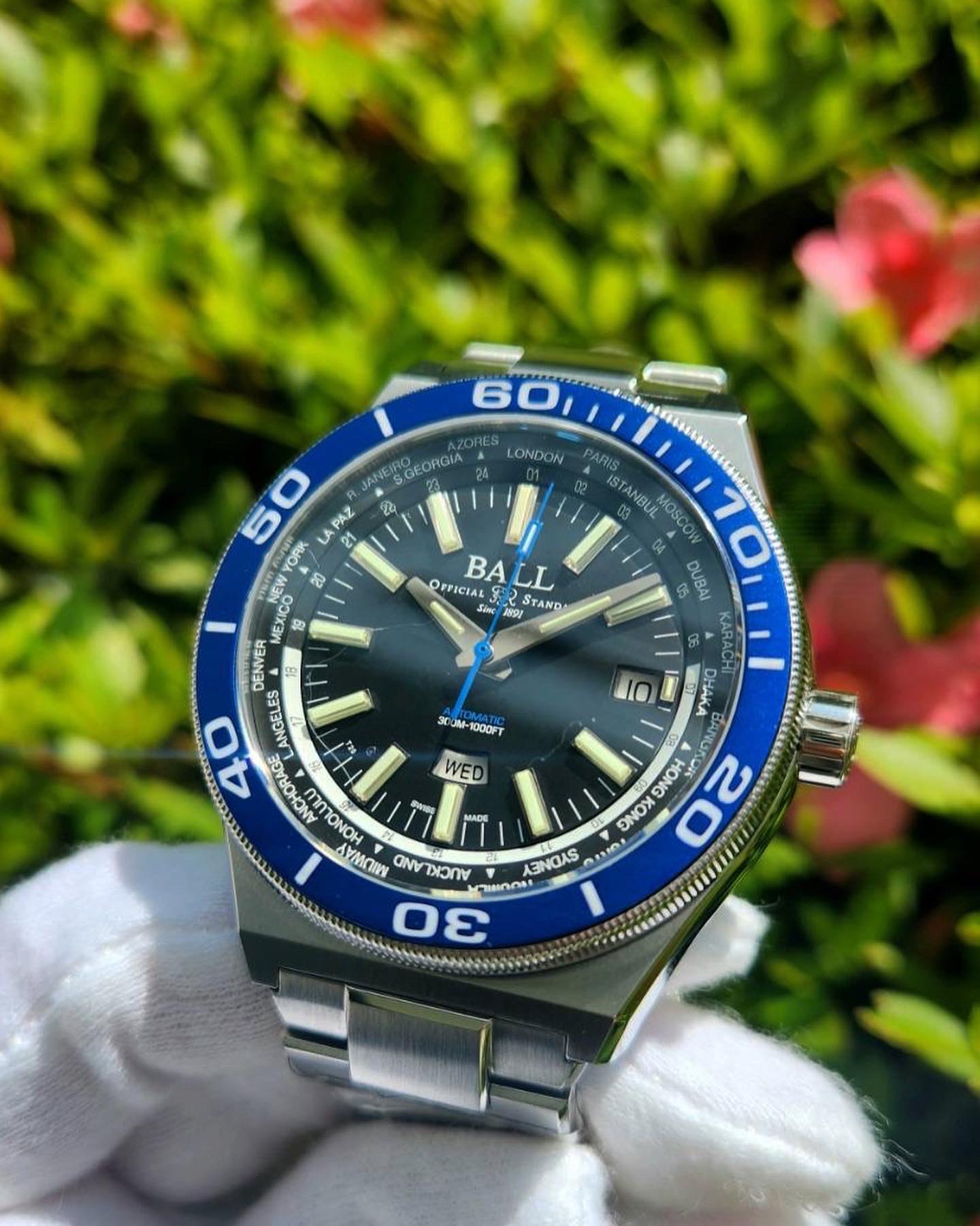 世界を股にかける魅力的な時計❗️ボールウォッチ ロードマスター