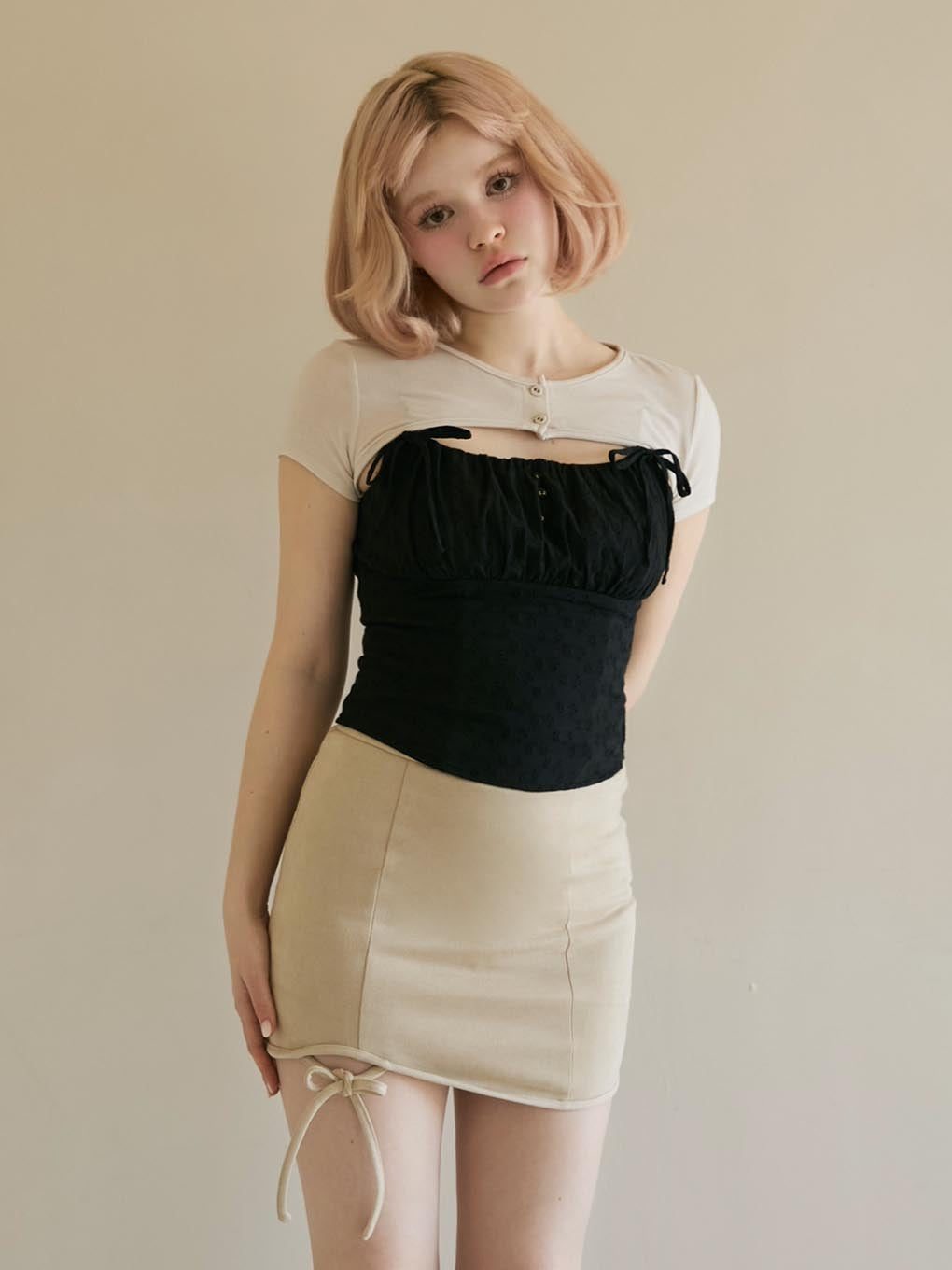 ANDMARY】Poppy cotton lace set