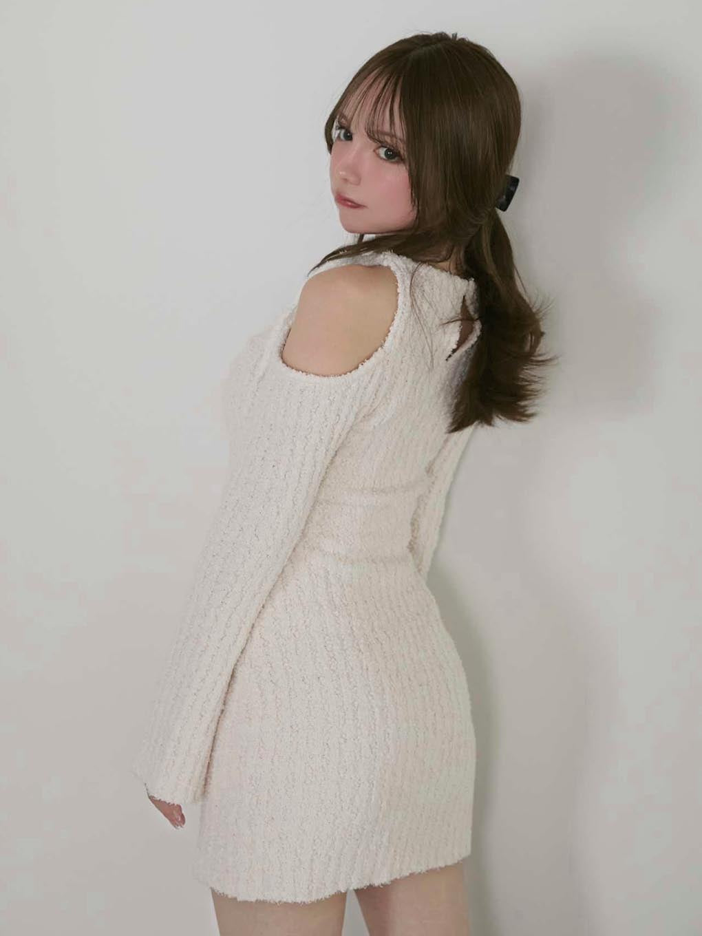 ANDMARY】Nora knit mini dress