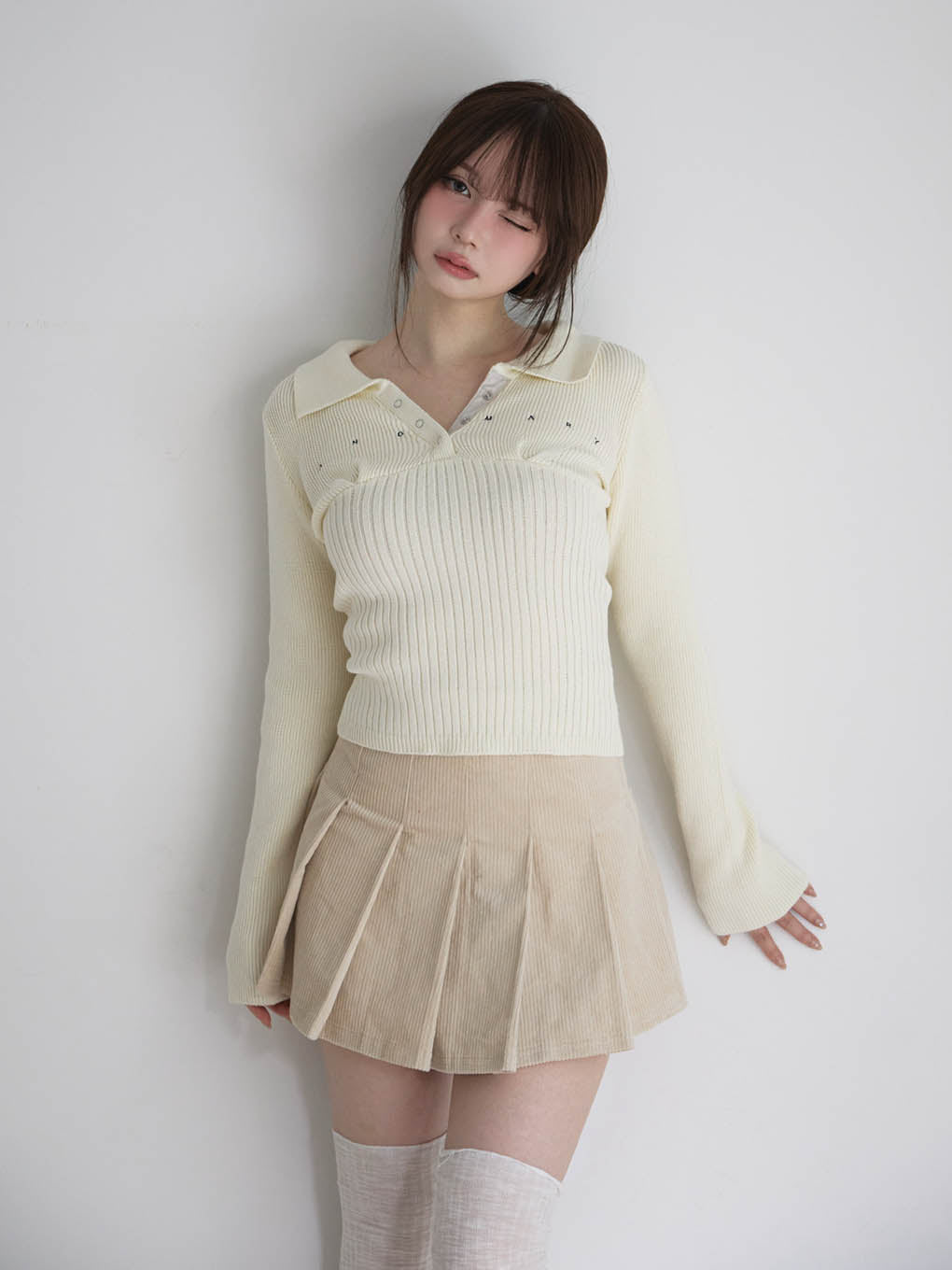 ANDMARY】Lindsay logo tops