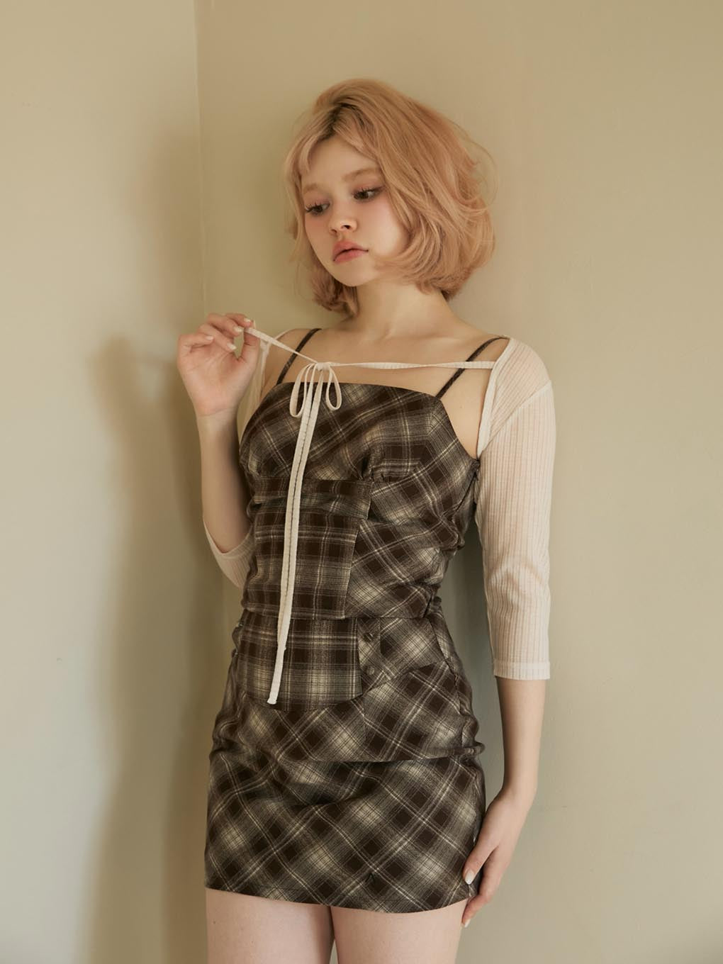 ANDMARY】Riri check set up