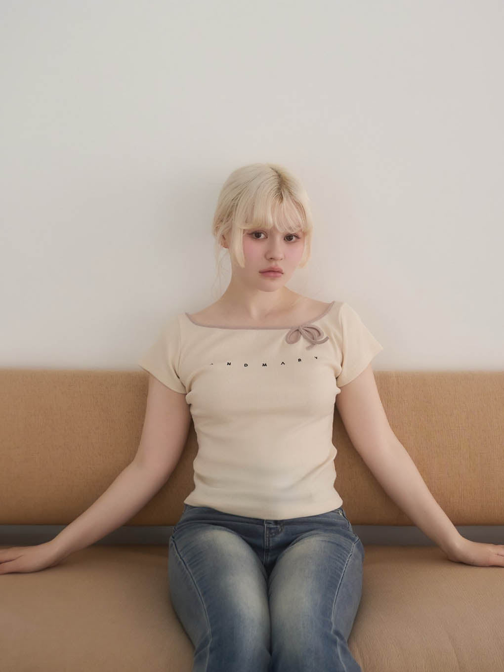 ANDMARY】Baby ribbon tops