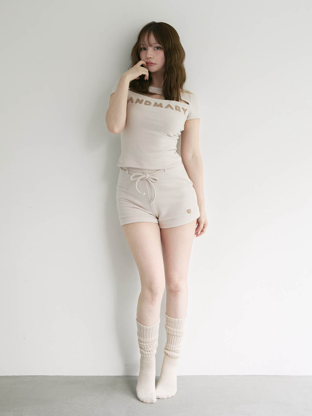 ANDMARY】Mary logo tops