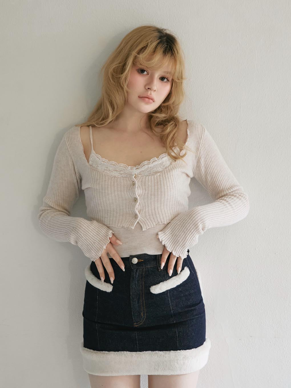 ANDMARY】Maisie lace camisole set