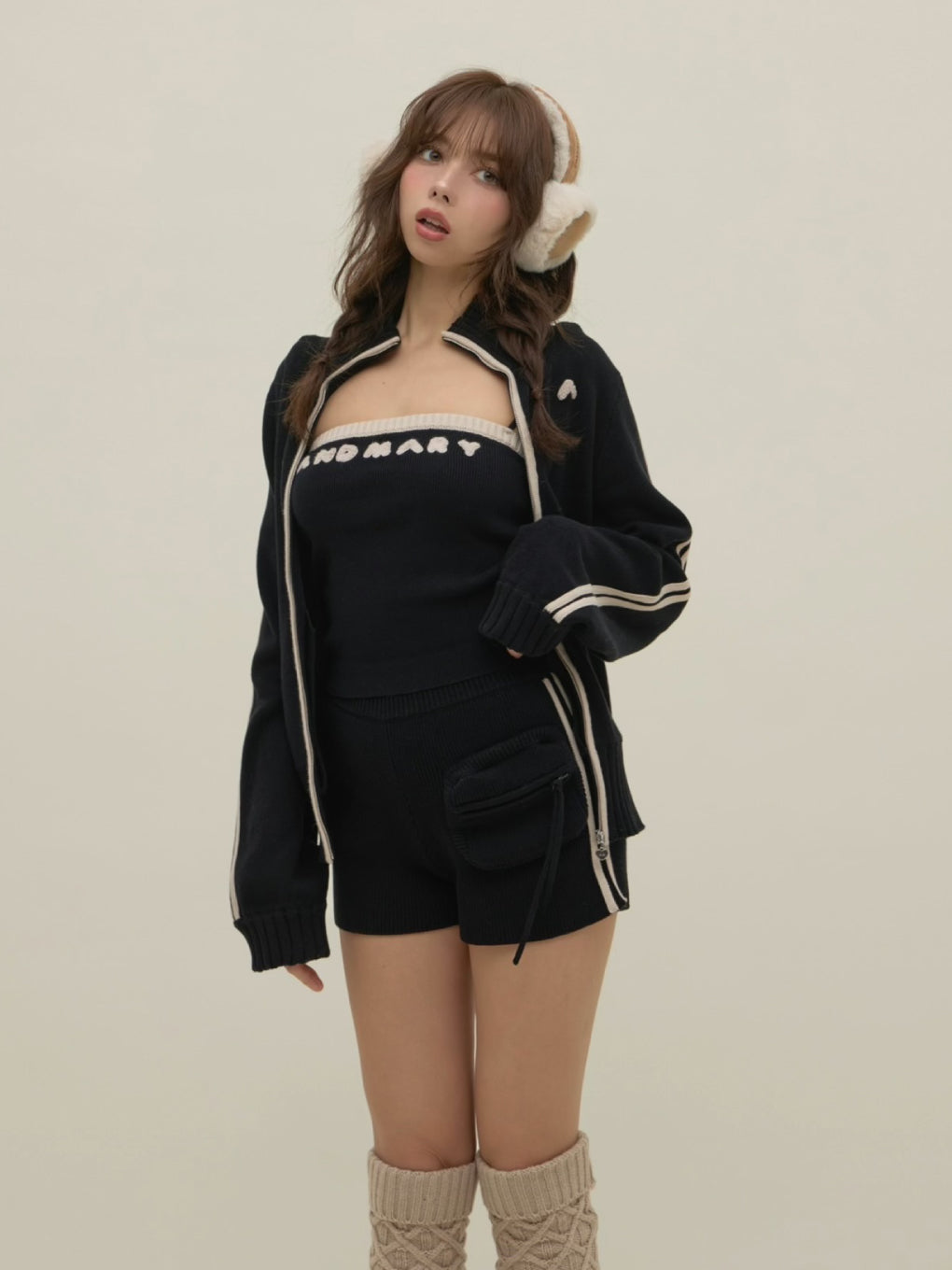 ANDMARY】Zoe full zip set up