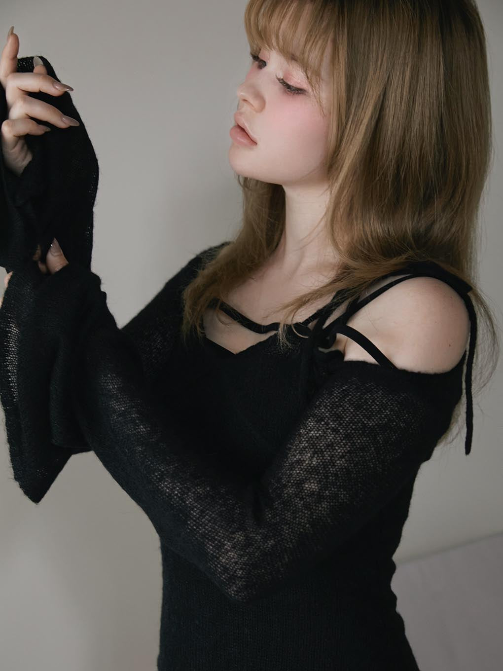 ANDMARY】Lamia knit set dress