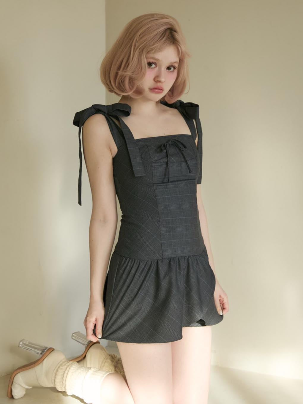 ANDMARY】Rojina ribbon dress