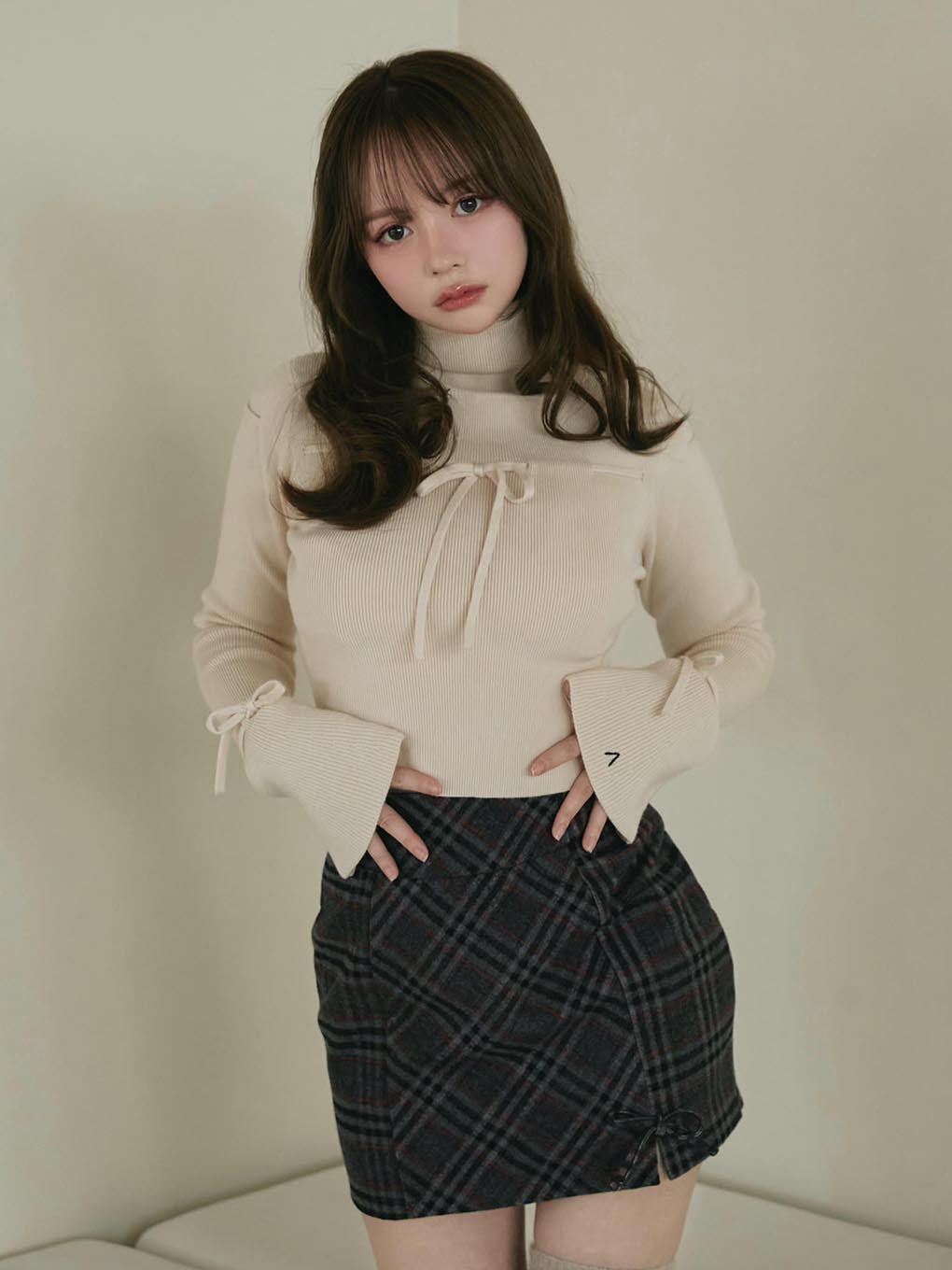 ANDMARY】Lilian ribbon tops