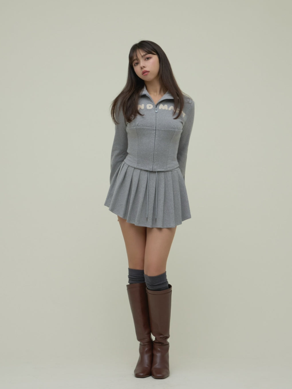 ANDMARY】Lace logo set up