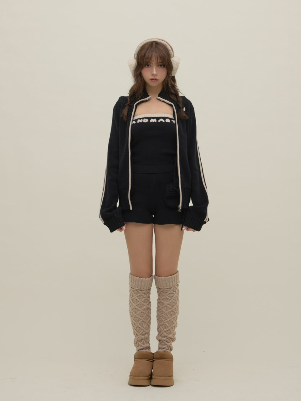 ANDMARY】Zoe full zip set up