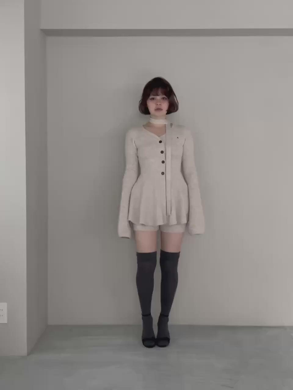 ANDMARY】Dahlia tunic set up