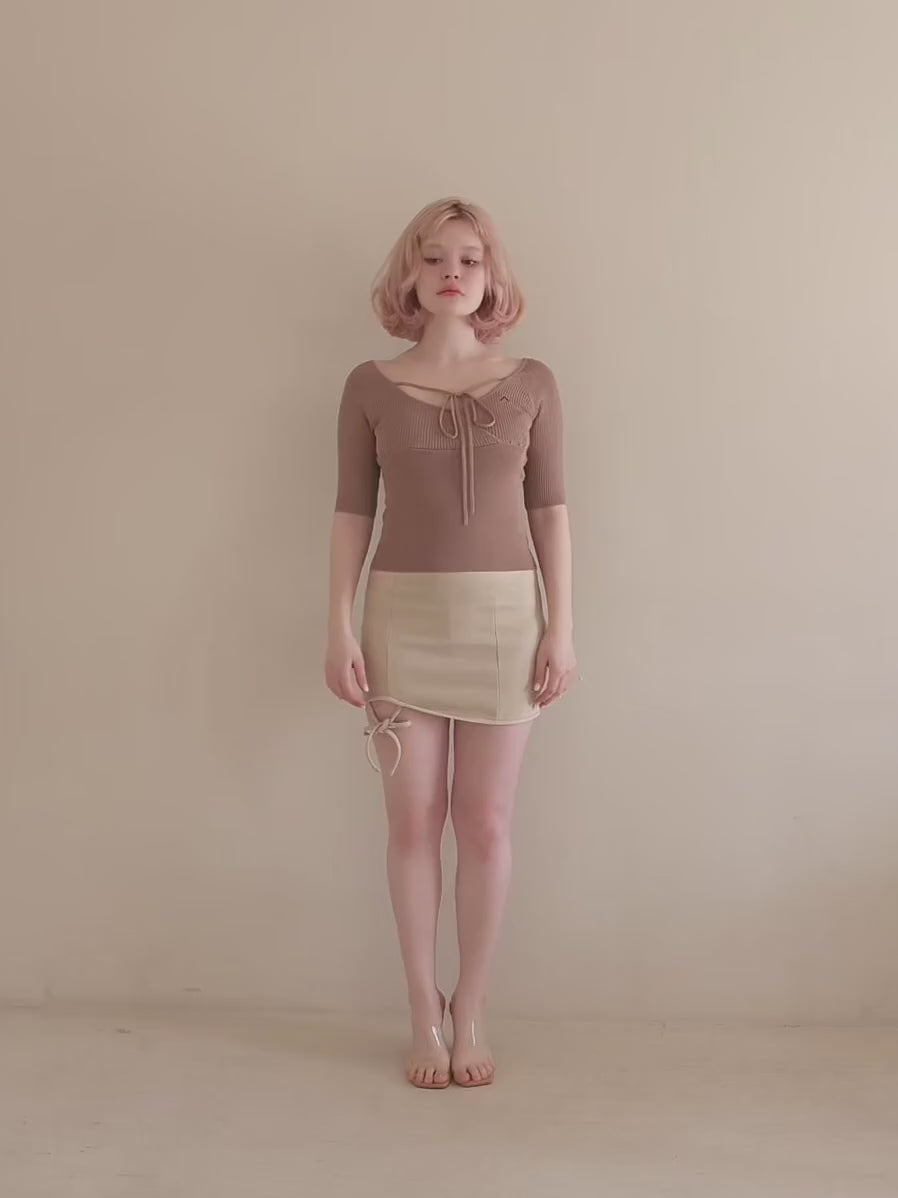 ANDMARY】Luna cachecoeur tops