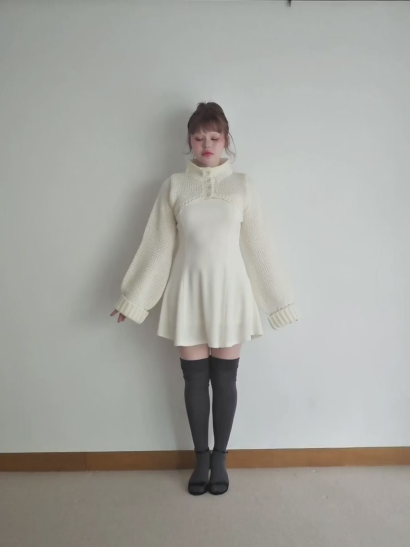 ANDMARY】Zoey velour set dress