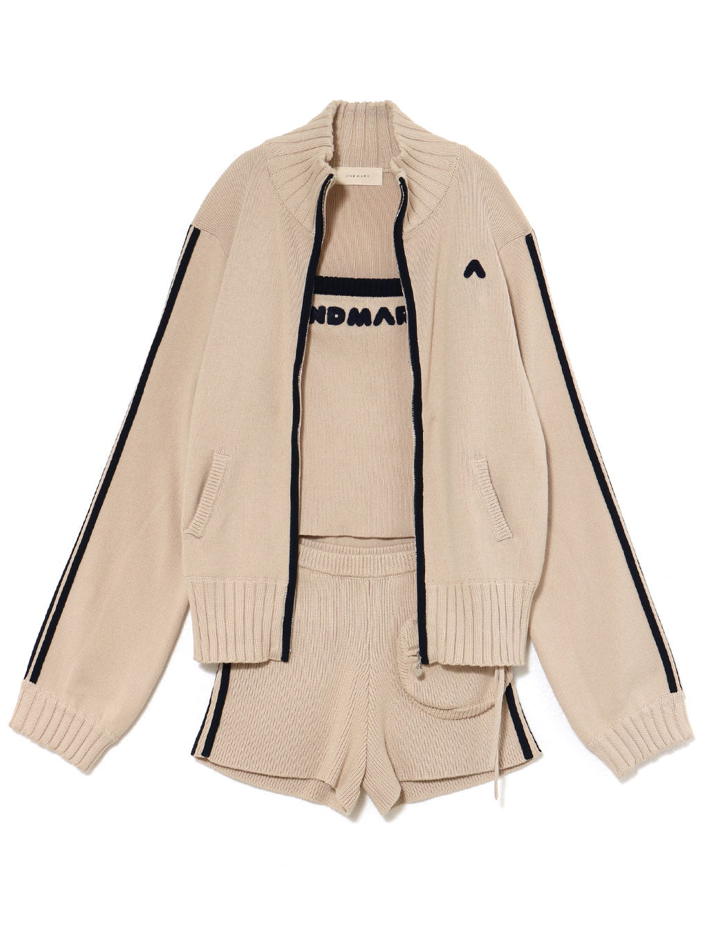 ANDMARY】Zoe full zip set up