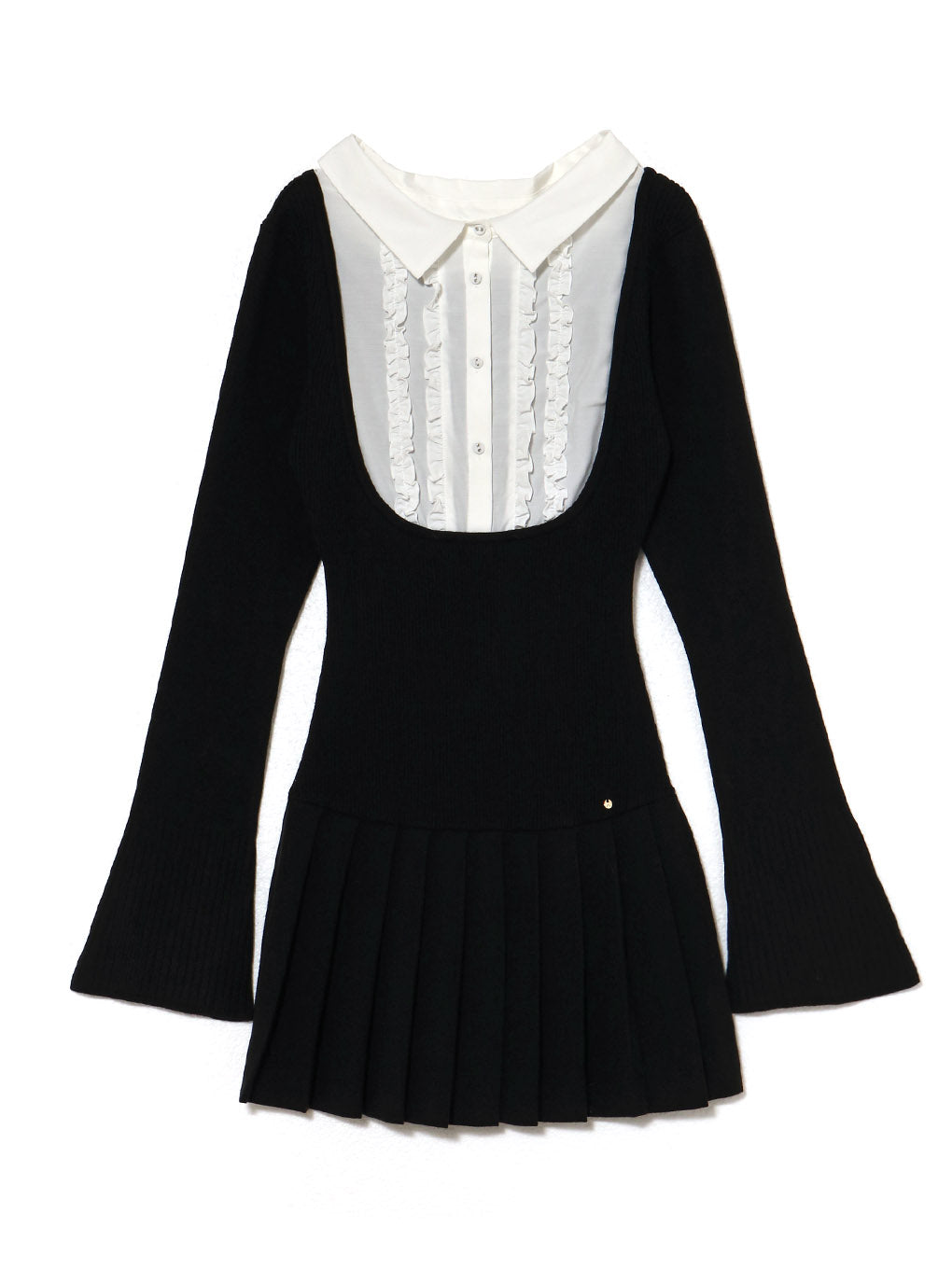 ANDMARY】Lotta frill mini dress