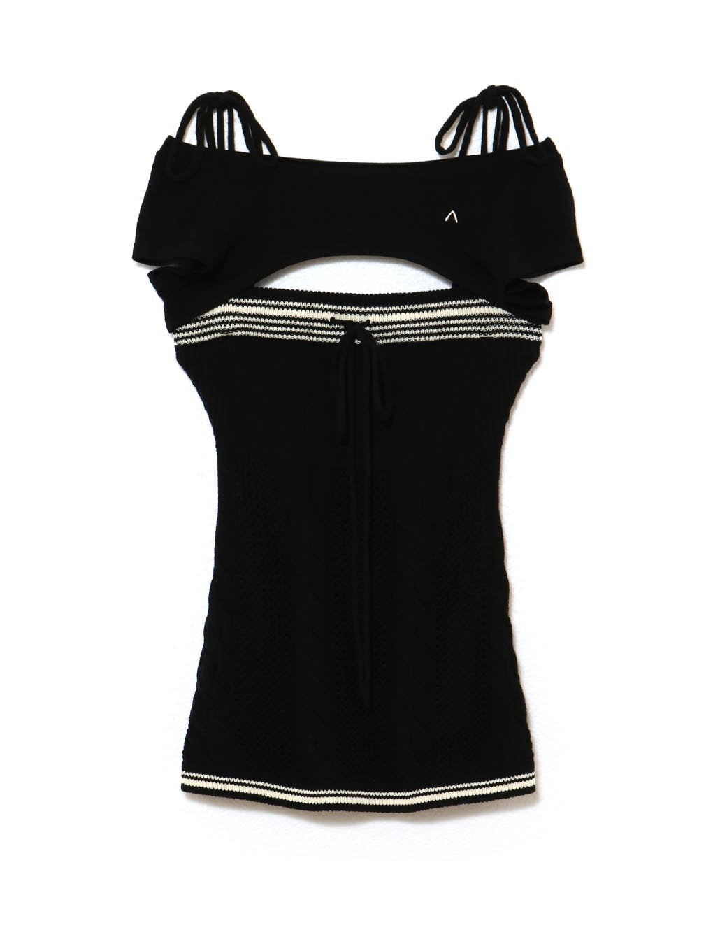 ANDMARY】Kitty cable knit tops