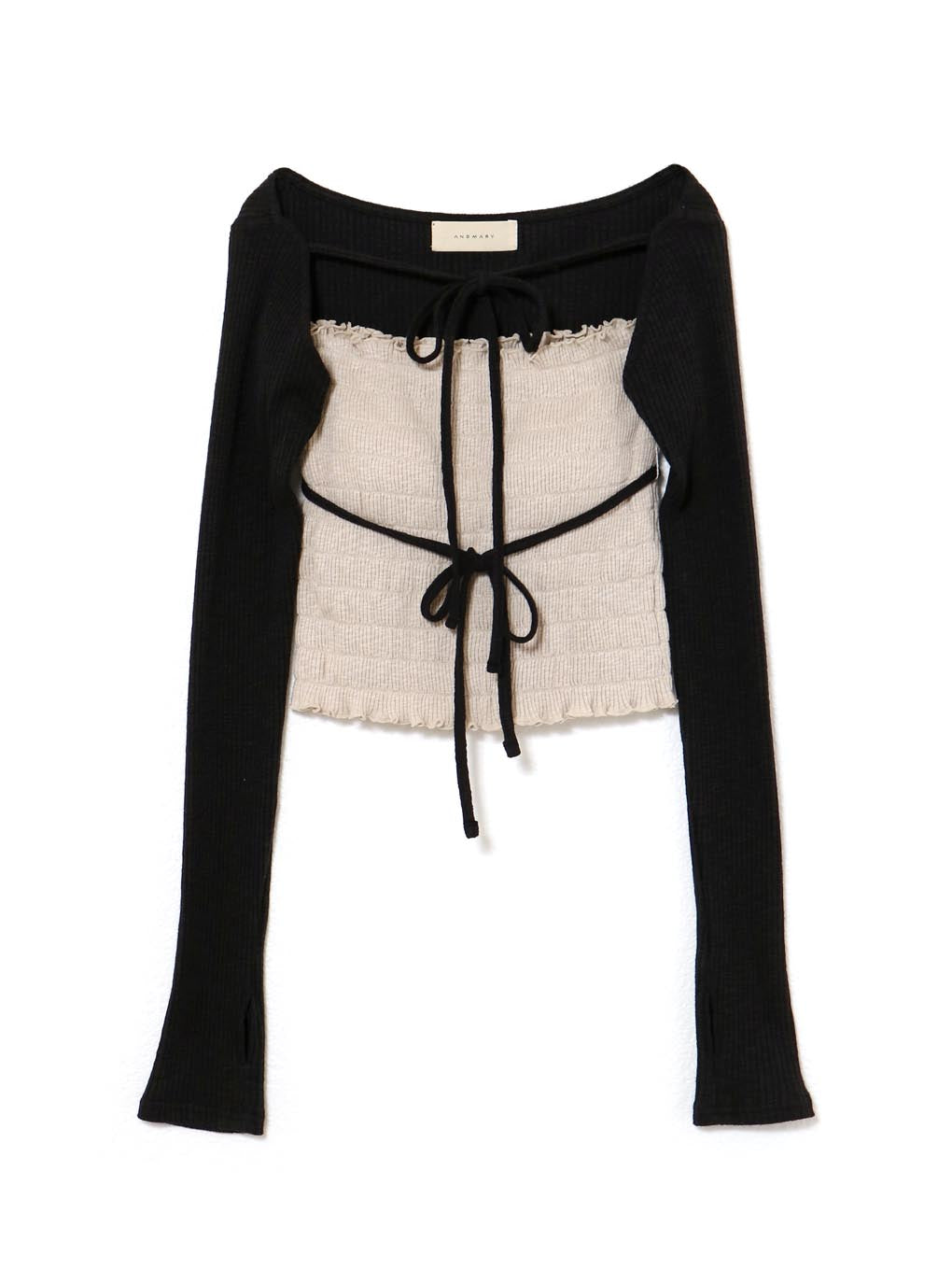 ANDMARY】Mei shirring tops