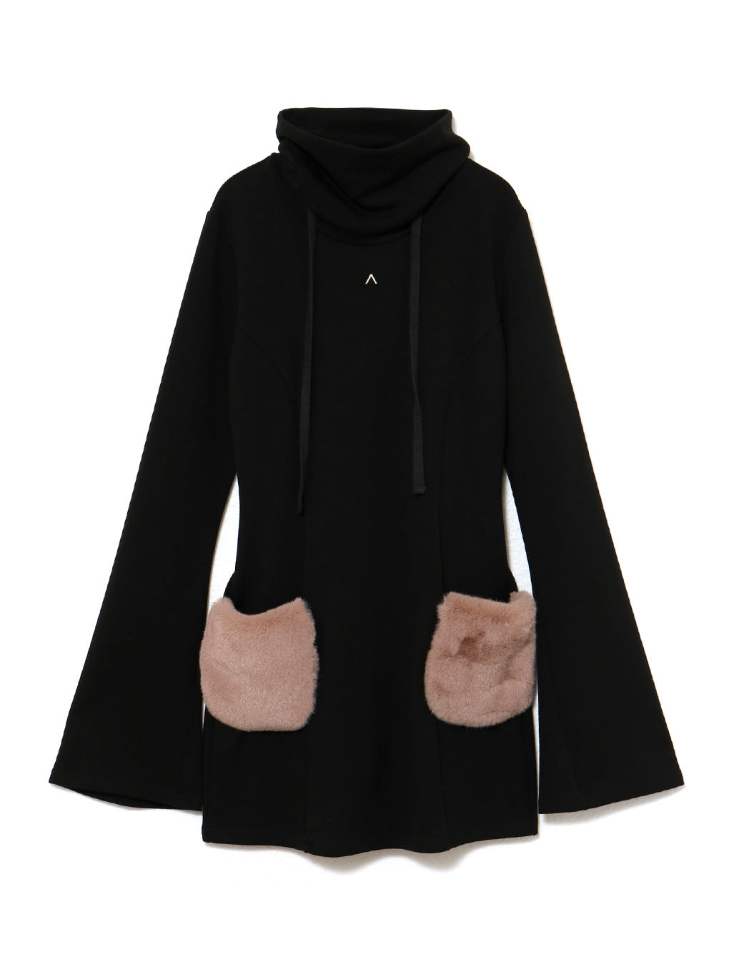 ANDMARY】Fur pocket mini dress
