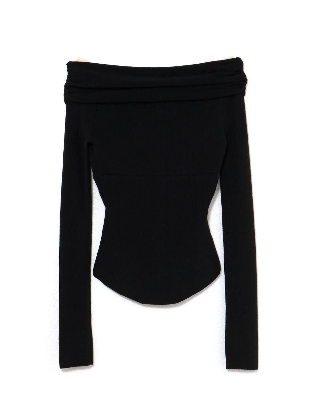 ANDMARY】Shannon tulle knit tops