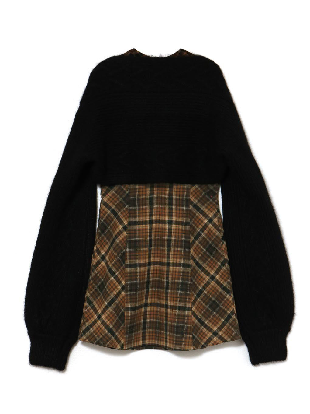 ANDMARY】Mimi check set mini dress