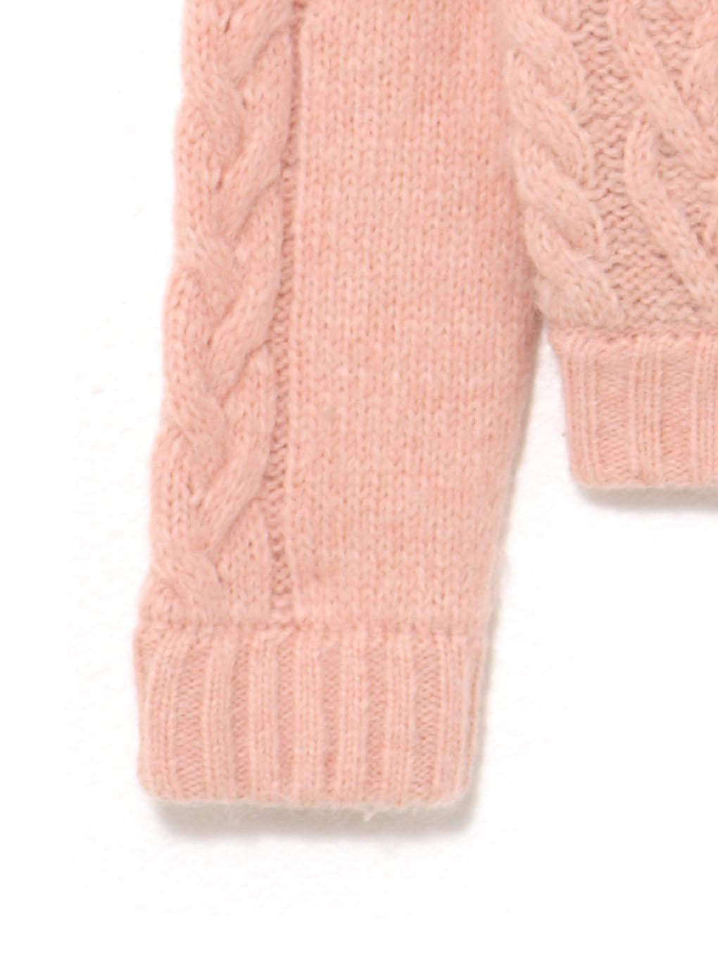 ANDMARY】Mary heart knit tops