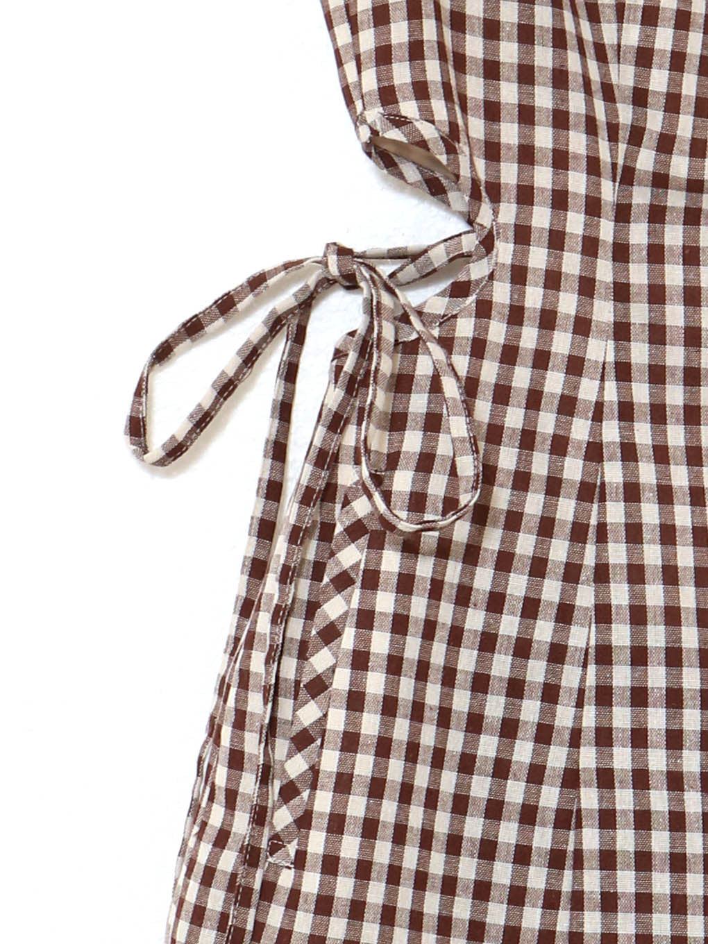 ANDMARY】Becky check mini dress