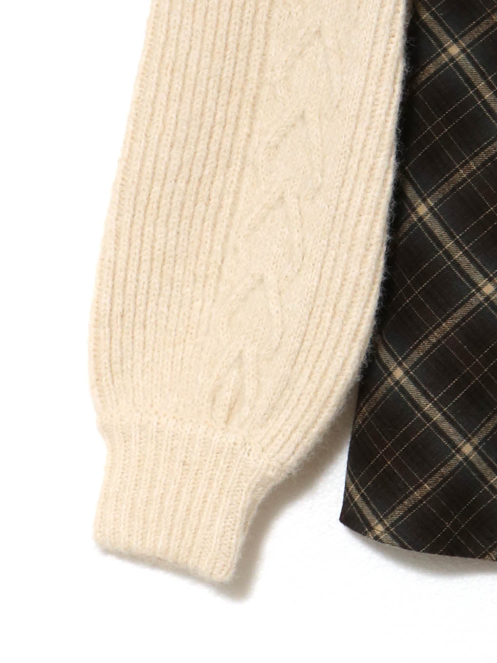 ANDMARY】Mimi check set mini dress