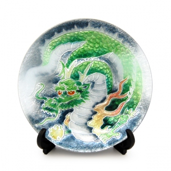 飾皿・40丸干支 辰「安藤七宝店オンラインショップ」