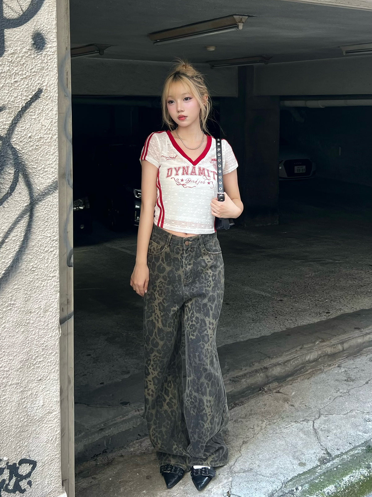 レオパードワイドデニムパンツ – ANDOR ONLINE