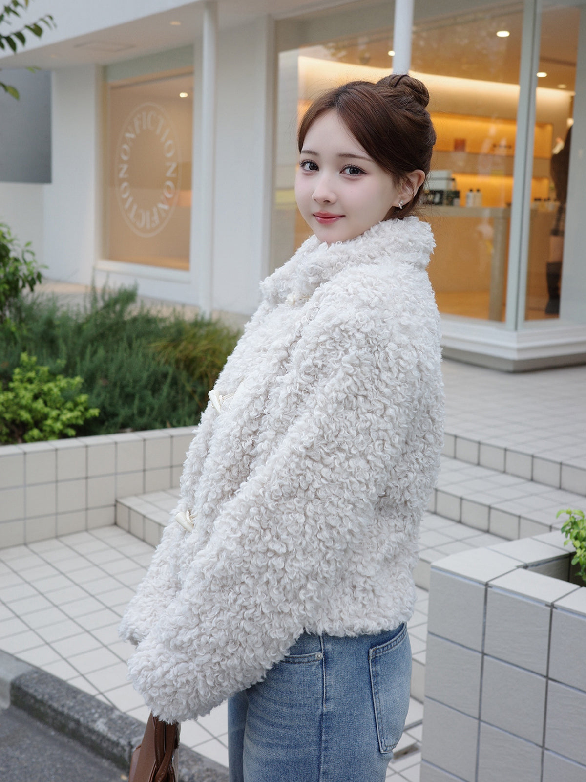 プードルファータッチダッフルコート – ANDOR ONLINE