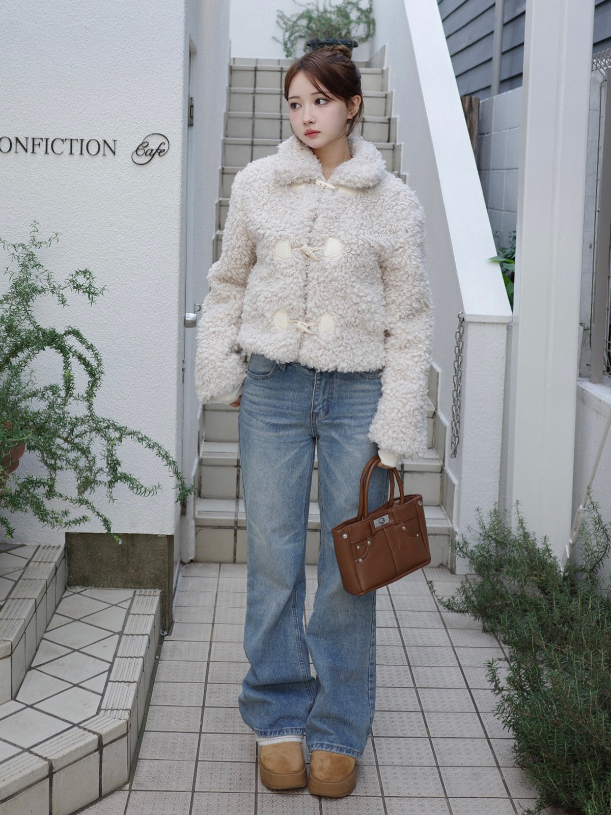 プードルファータッチダッフルコート – ANDOR ONLINE