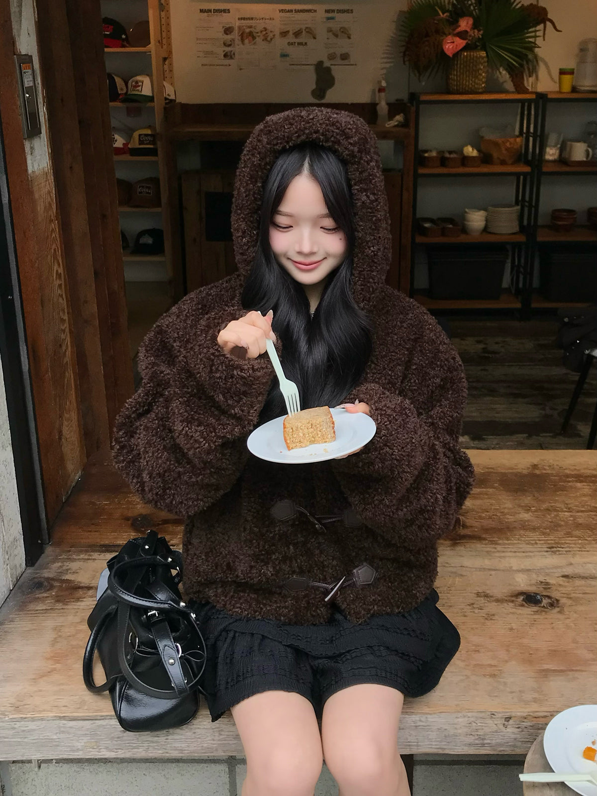 ゆここさん専用 プードルファータッチボタンコート ゆここさん専用