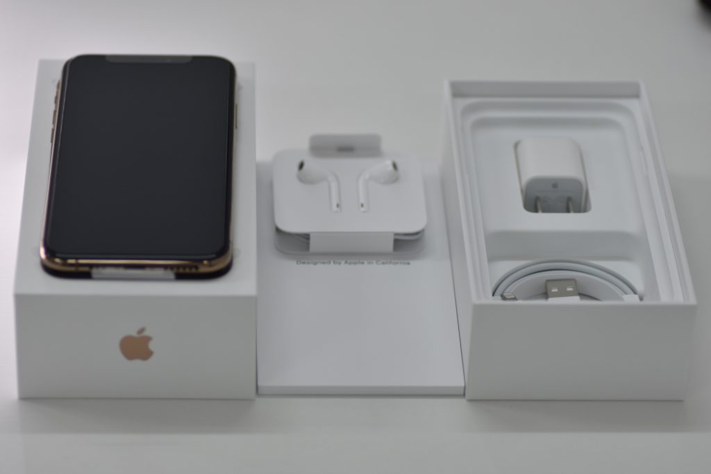 9月21日に到着したiPhone XSを開封してみた